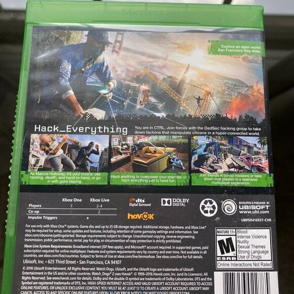 WATCH DOGS 2 - XBOX ONE - Picture 2 of 4